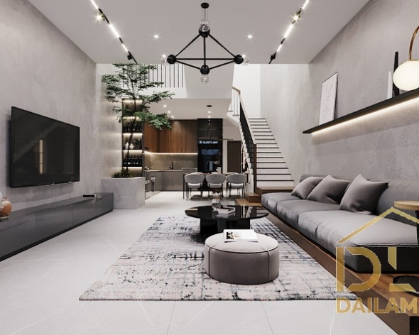 Xu hướng thiết kế nội thất nhà phố hiện đại 2023 