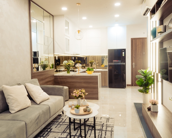 THIẾT KẾ NỘI THẤT CHUNG CƯ C SKYVIEW BÌNH DƯƠNG